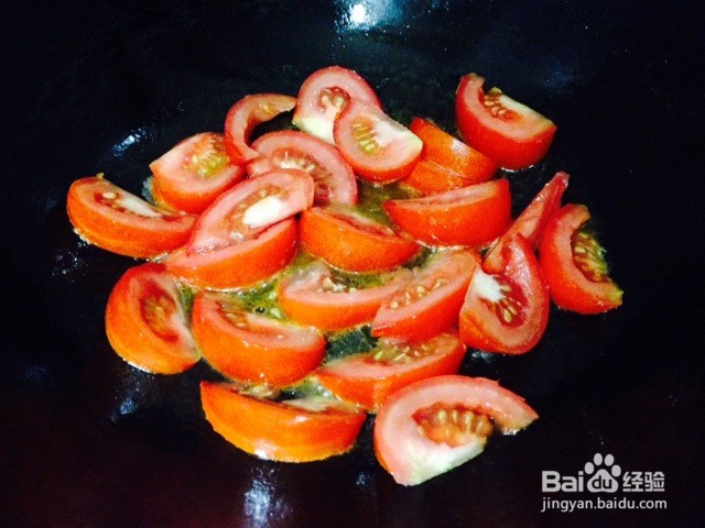 怎么做番茄烩金针菇？