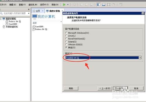 如何在vmware中安装freebsd10 3过程图解 百度经验