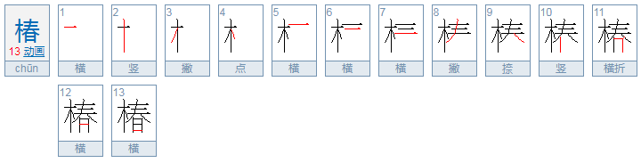 椿，是什么意思