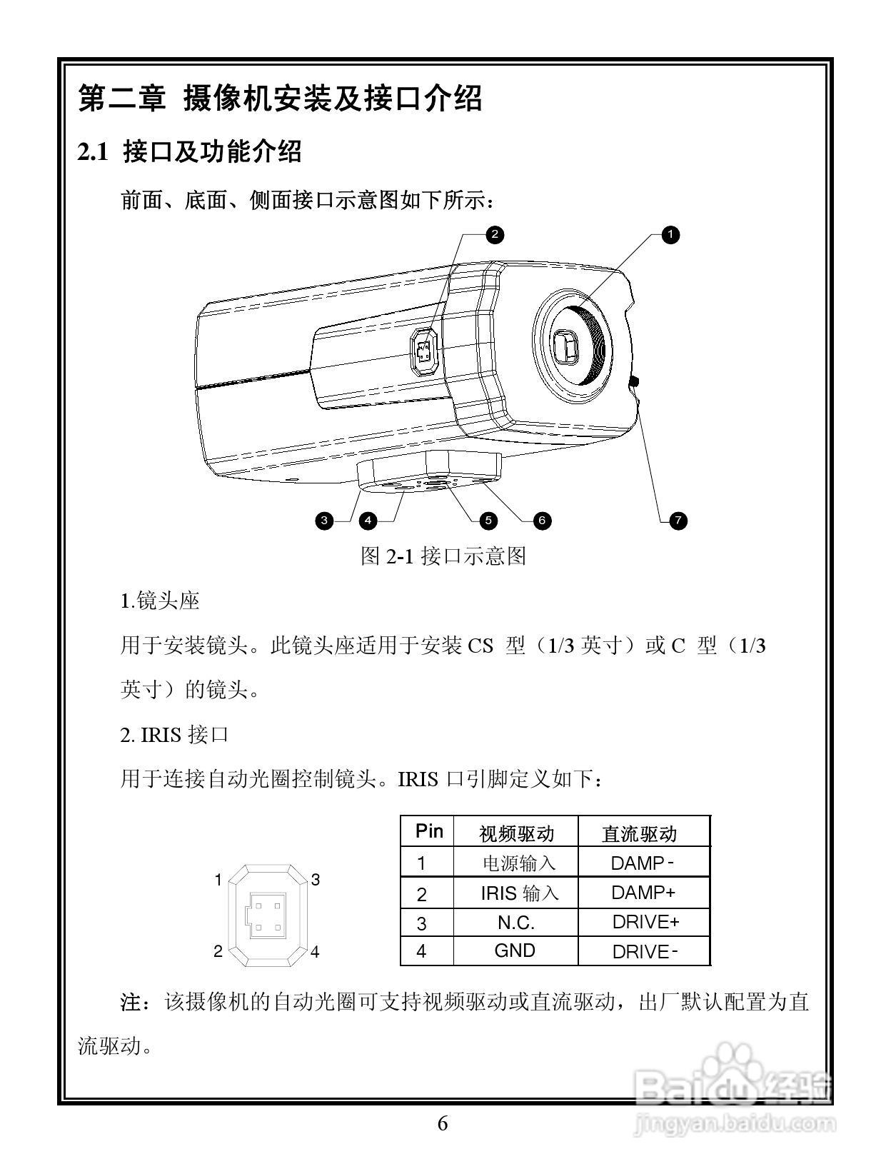 Infinova V6201-M系列彩色百万像素网络摄像机使用说明:[2]