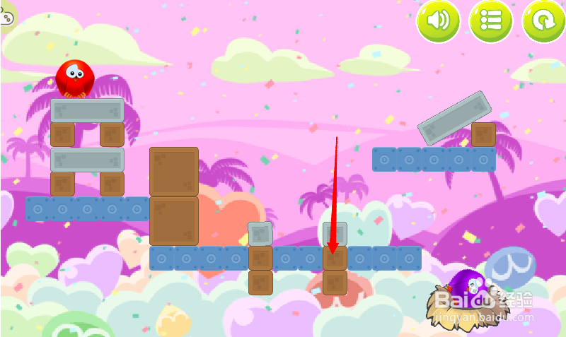 小游戏泡泡鸟历险记4第4关