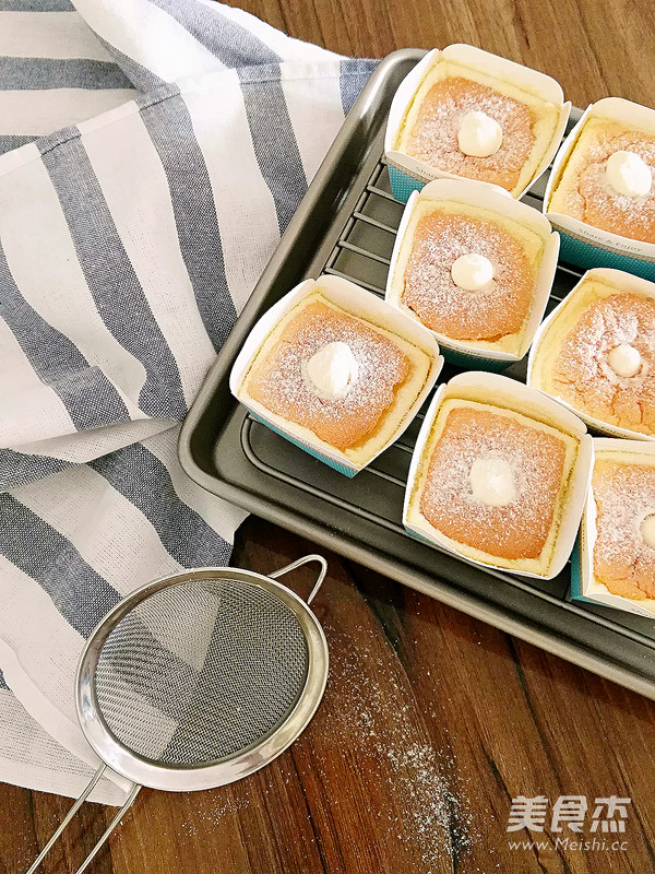 北海道戚风杯子蛋糕