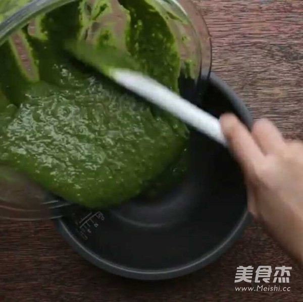 电饭煲抹茶蛋糕