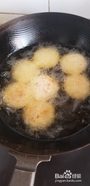 普通面粉炸糕做法