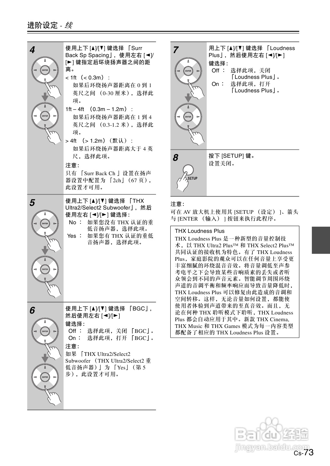 安桥AV放大机TX-SA806型使用说明书:[4]