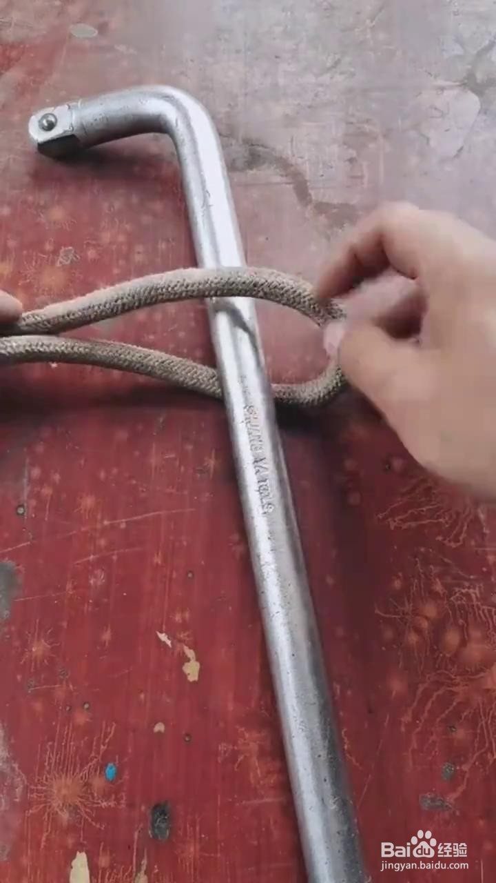 如何打一个杠杆式拖车扣？