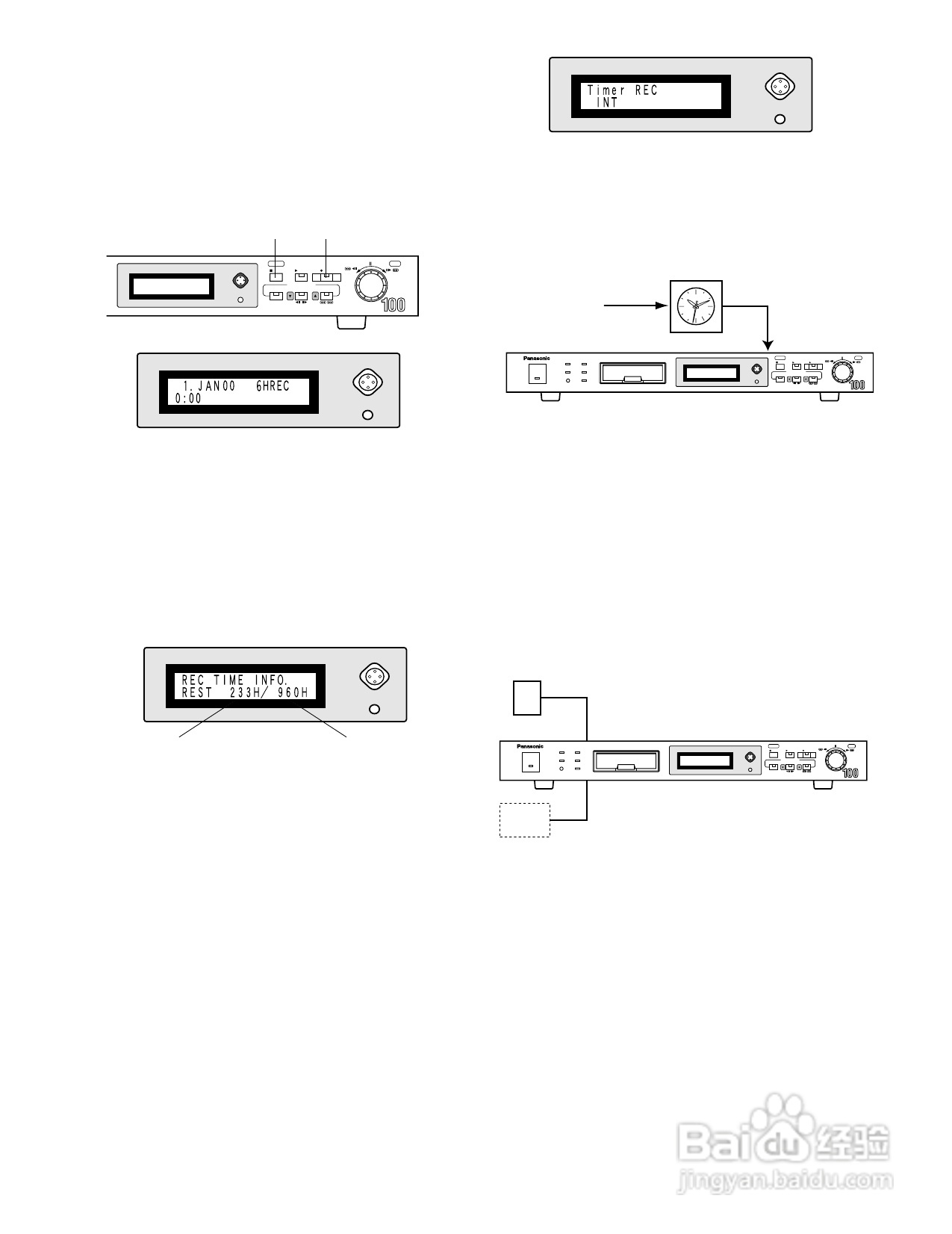 松下WJ-HD100专业音响使用说明书:[2]