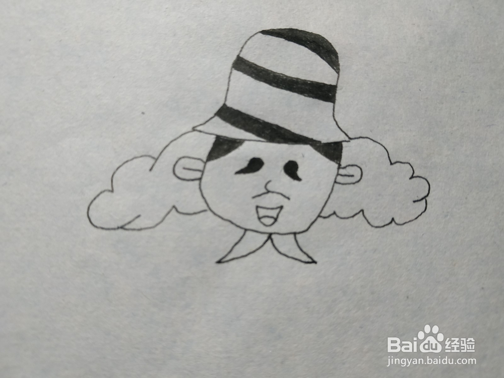 农民伯伯的简笔画要怎么画？