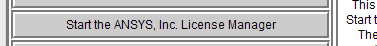 完美解决 ansys license manager error