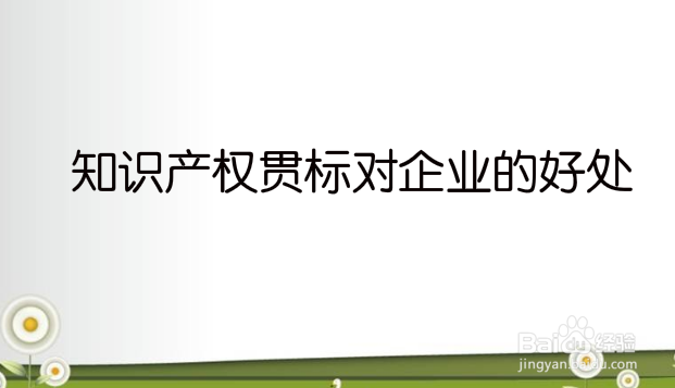 厦门市知识产权贯标认证的流程？条件？好处？