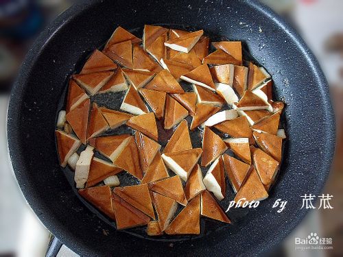 豆干炒肉片