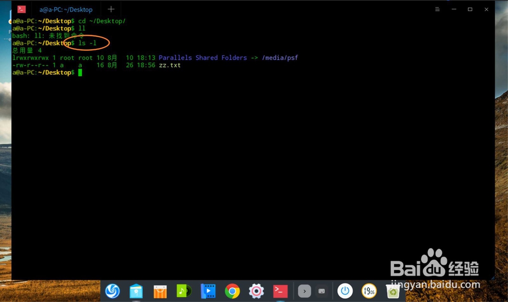 在Linux下如何找到桌面上的文件?