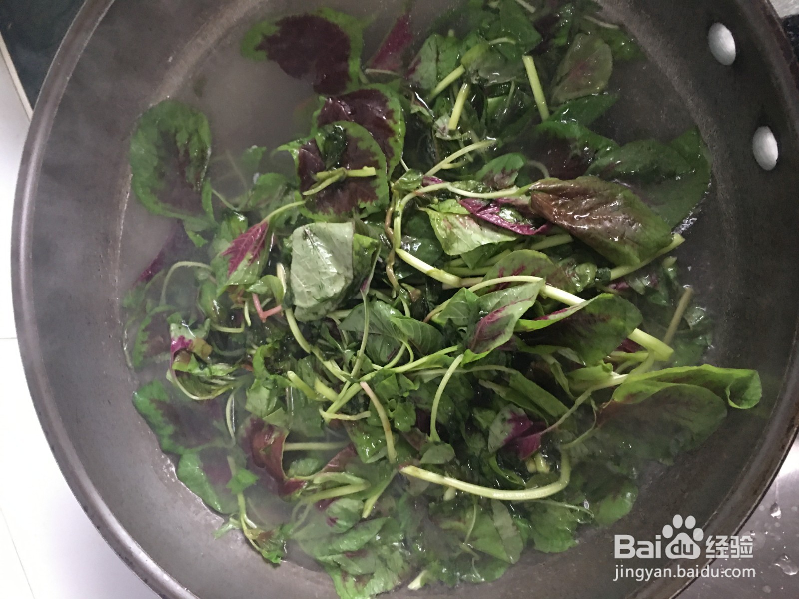 如何做苋菜蛋花咸粥