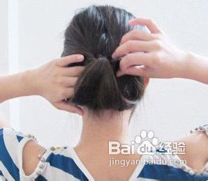 OL韩式淑女范盘发