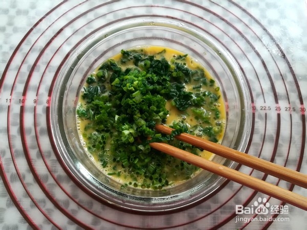 菠菜鸡蛋糕的做法