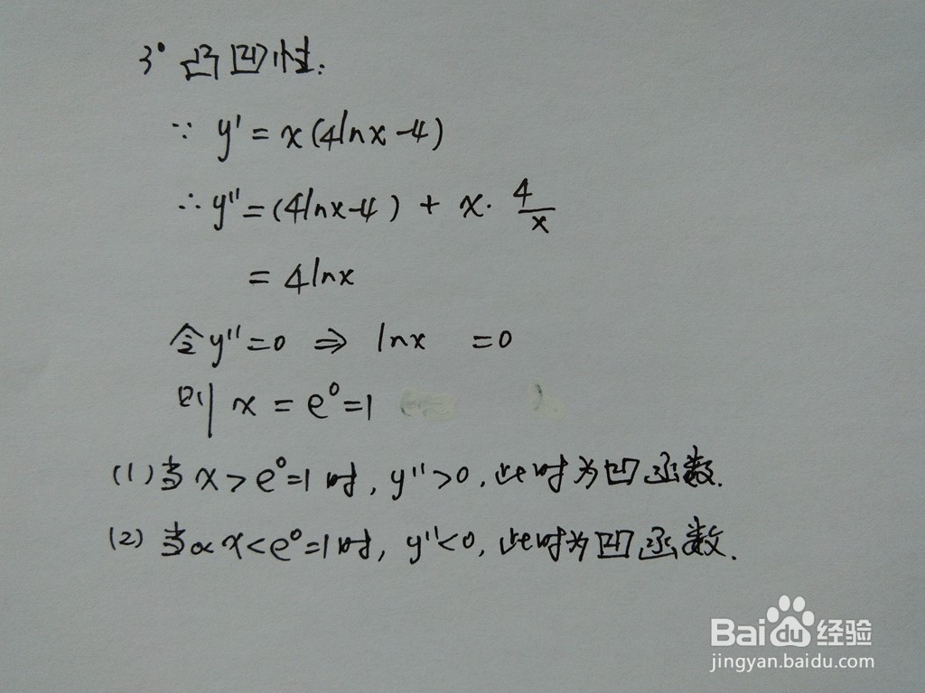 函数y=x^2(2lnx-3)的图像画法