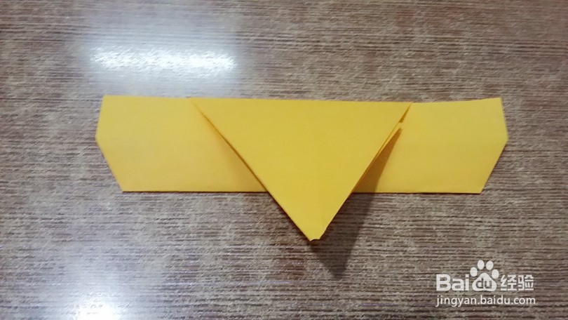 三角盒的彩纸折法