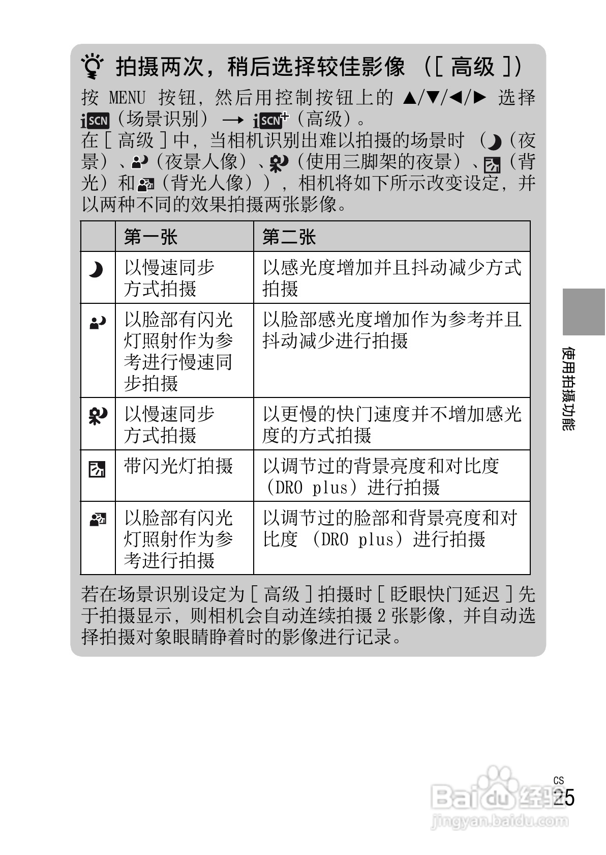 索尼W390数码相机使用说明书:[3]
