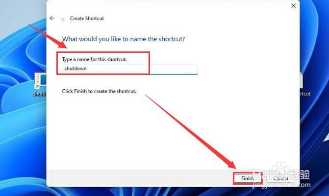 Win11如何设置快捷键关机