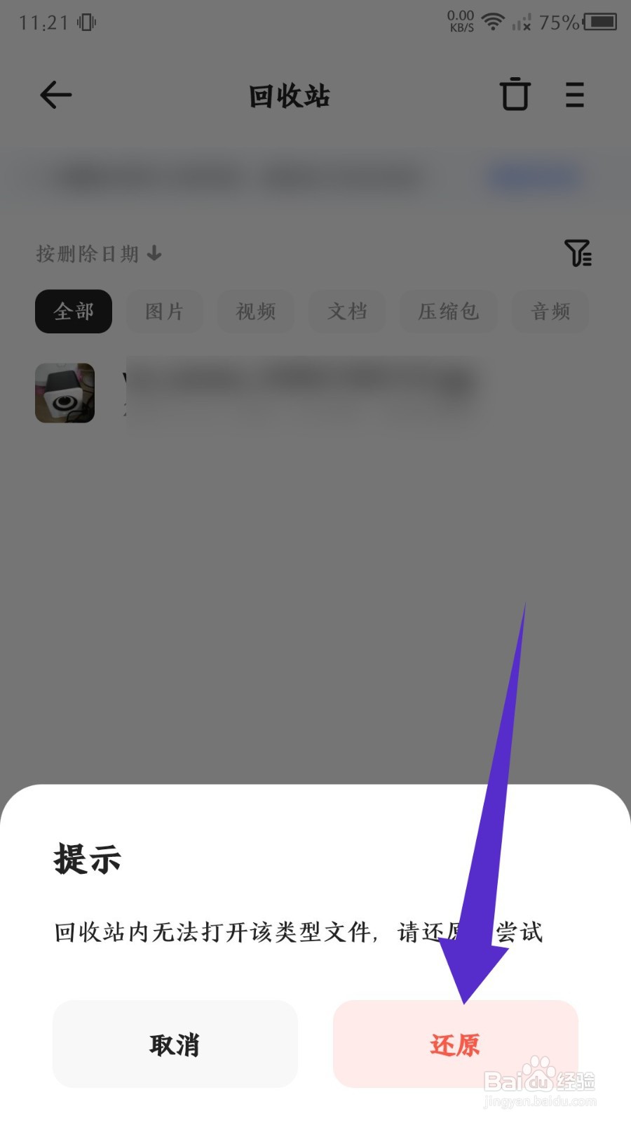 夸克网盘删除的文件怎么恢复