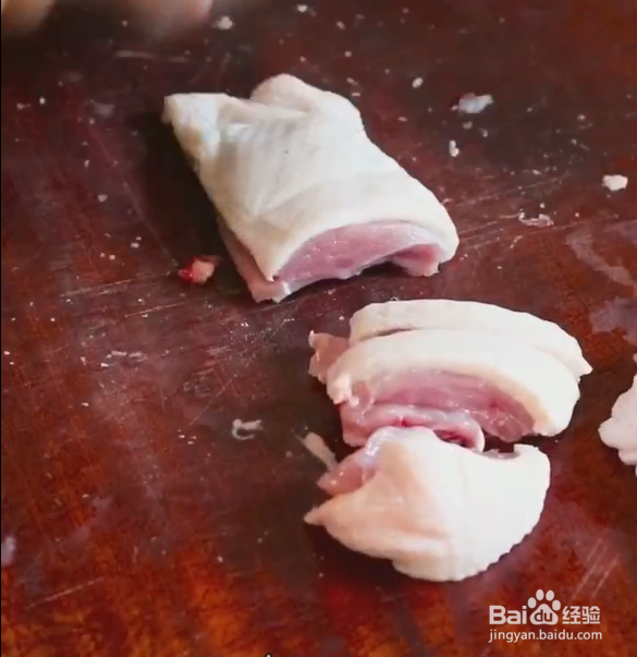 姜丝焖鸭肉的做法