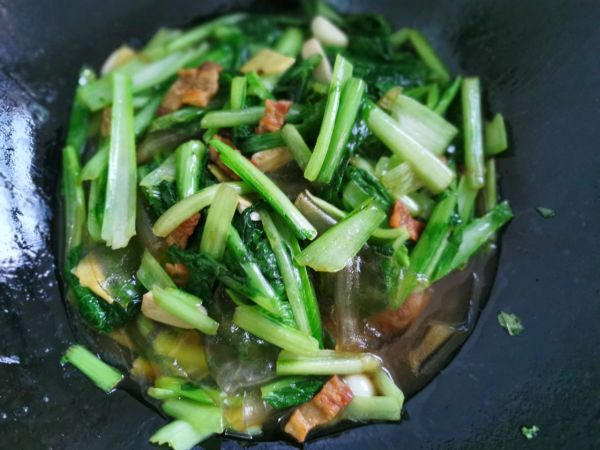 油渣粉皮小白菜