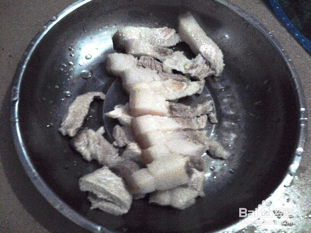 猪肉怎么做好吃：[4]蒜苗炒五花肉