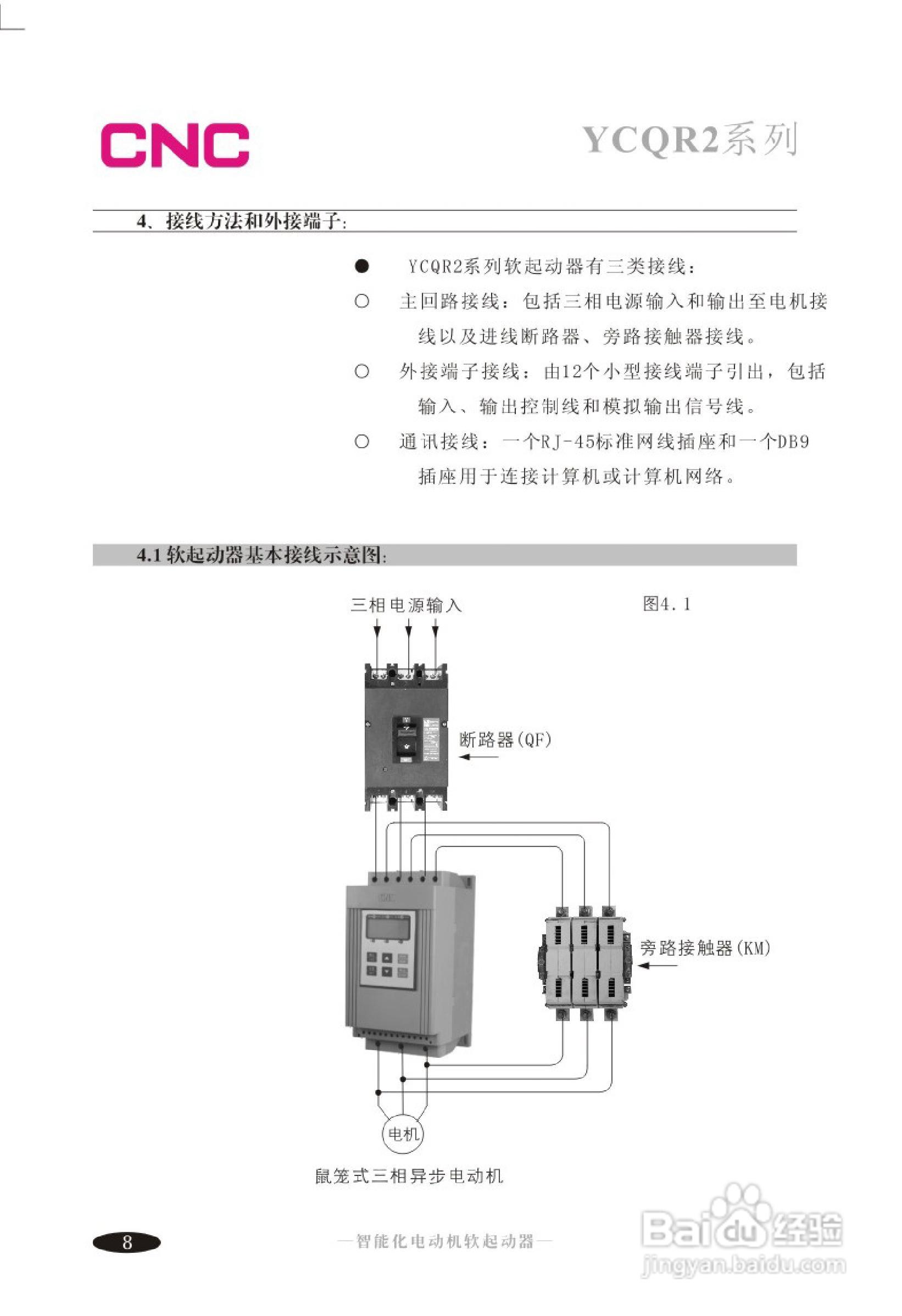 YCQR2软起动器说明书:[3]