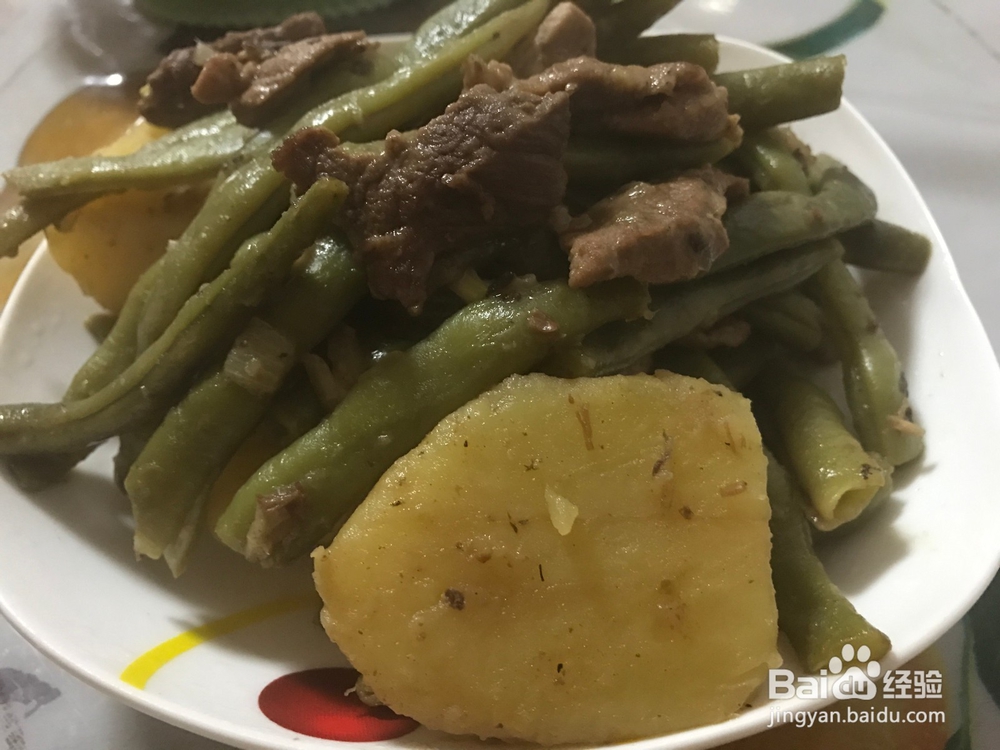 家庭版芸豆炖土豆的做法