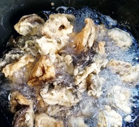 干炸香菇的做法