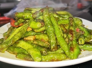 健康养生佳品干煸四季豆的做法