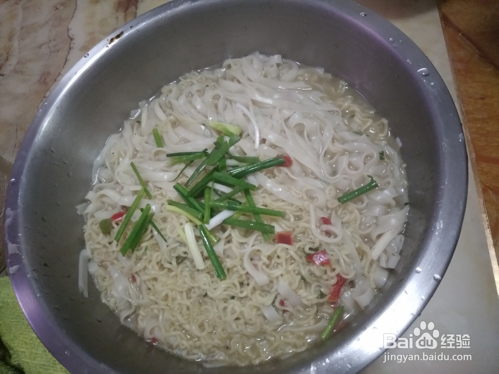 挂面混煮方便面