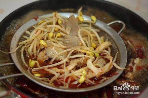 豆芽水煮鱼片的做法