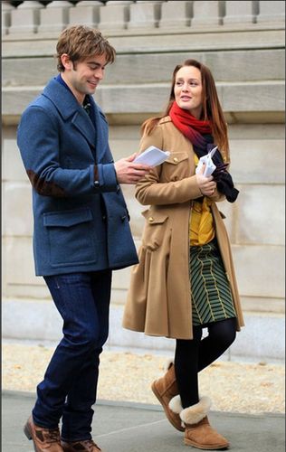 怎样学习绯闻少女实用的冬装搭配