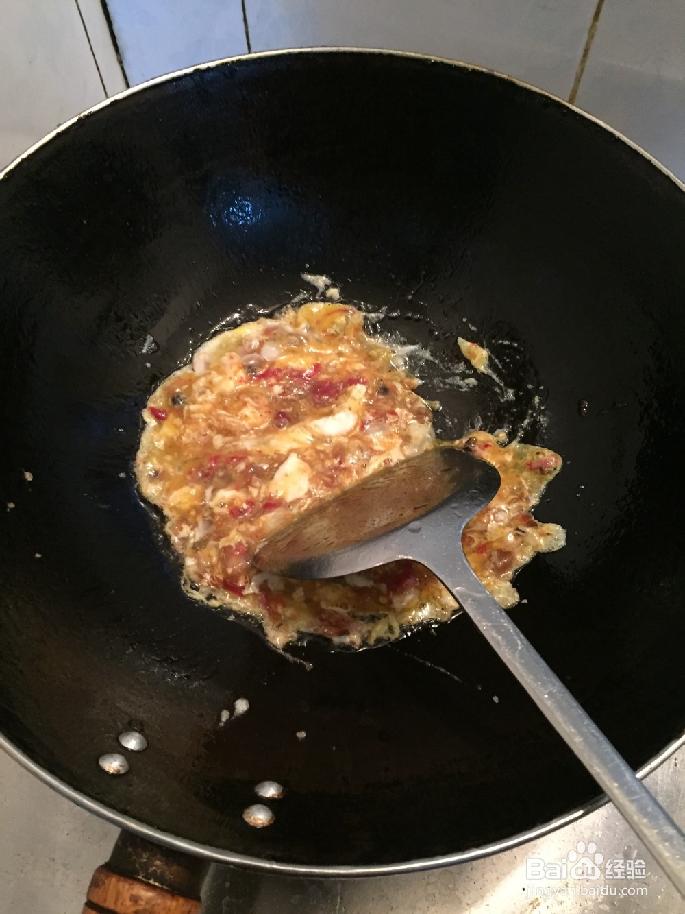 怎样炒香蒜鸡蛋粉好吃