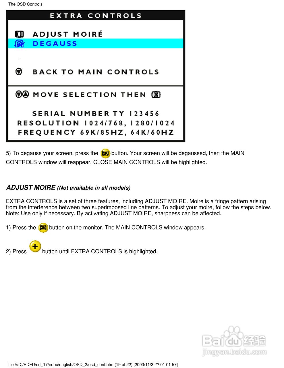 飞利浦107B40彩显使用说明书:[10]
