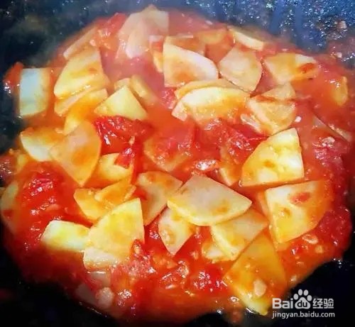 西红柿炒土豆