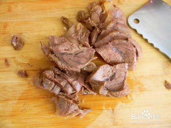 怎么做快手拌牛肉