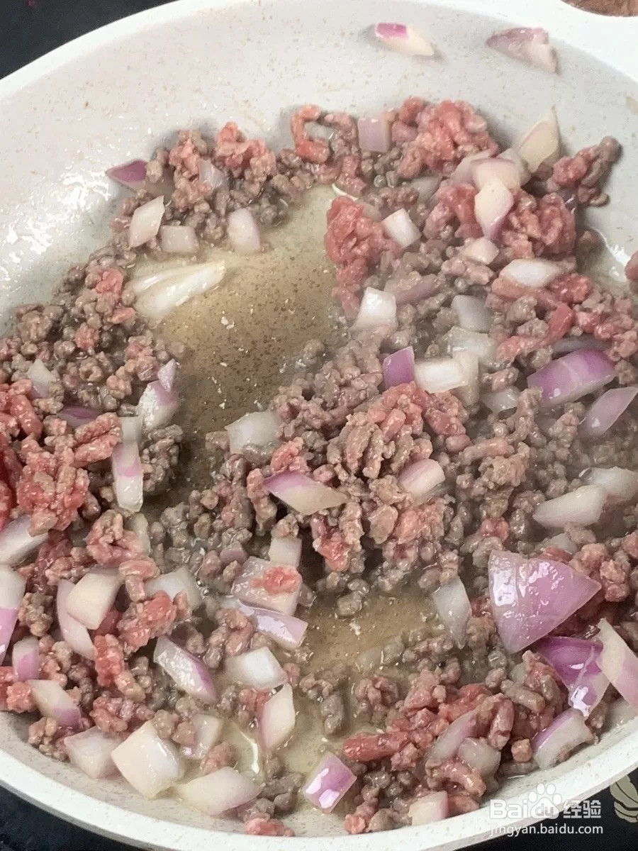 好吃到爆的芝士肉酱卷饼的做法