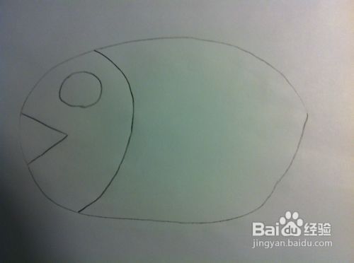 教你画动物——小鱼