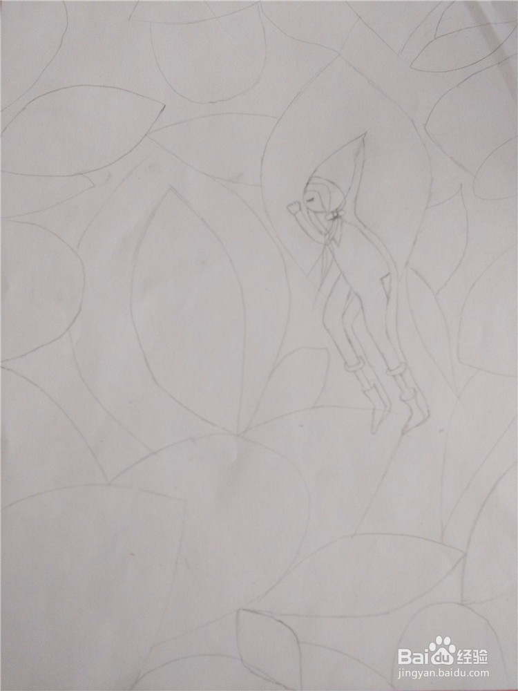 如何用彩铅画一幅简单的插画