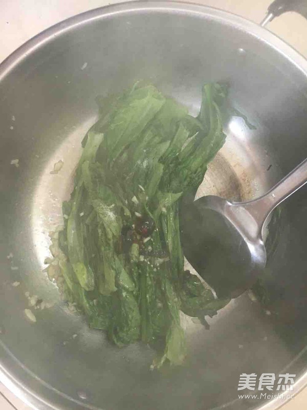 蒜蓉油麦菜的做法