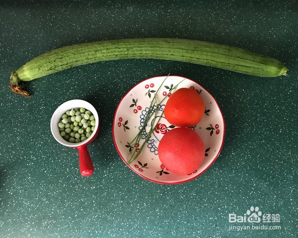 番茄炒丝瓜的做法