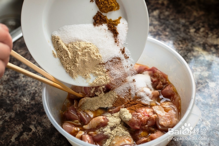 台湾小吃盐酥鸡