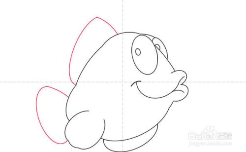 如何绘制卡通鱼
