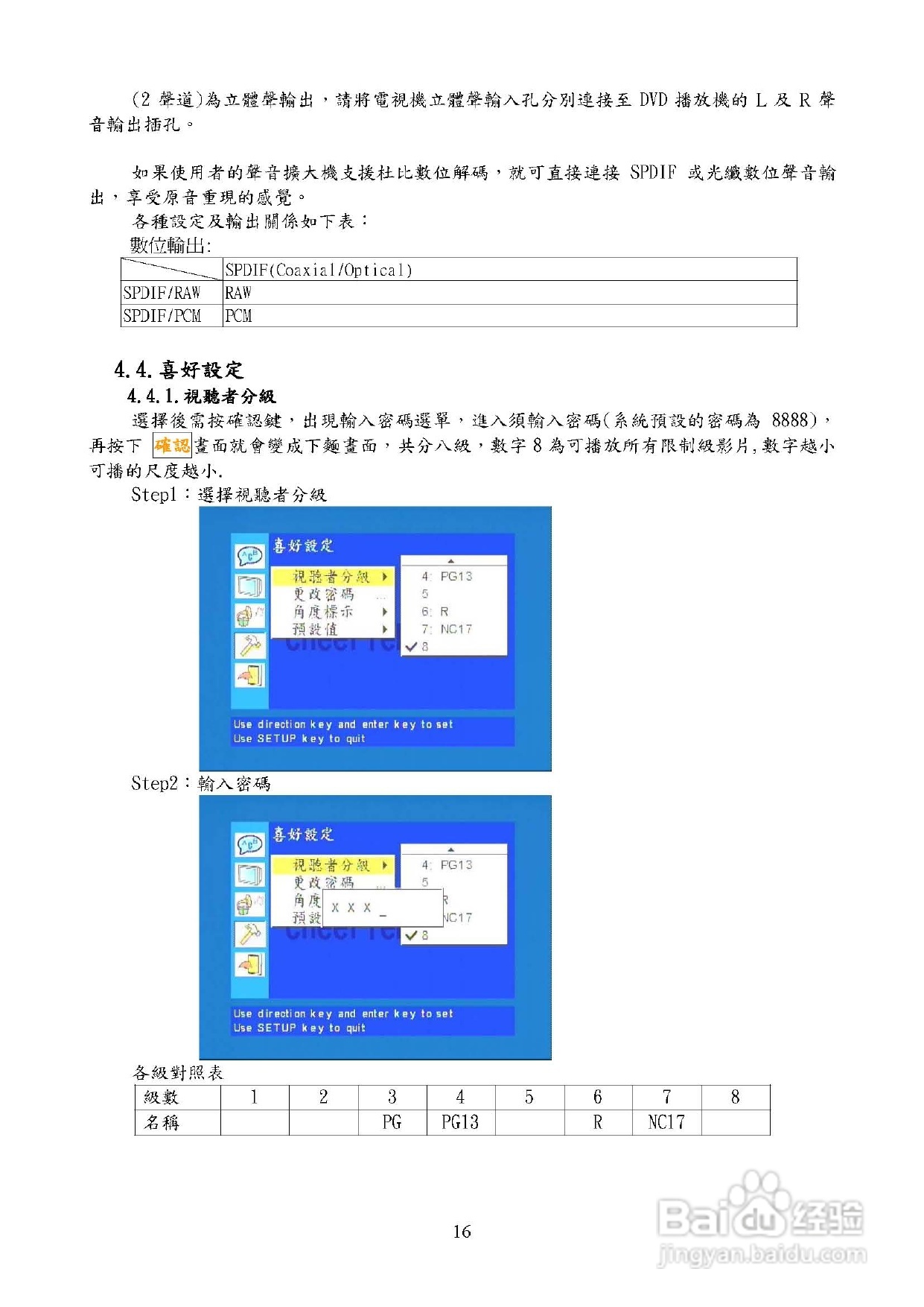 歌林KVD-3801型数位影音光碟机说明书:[1]