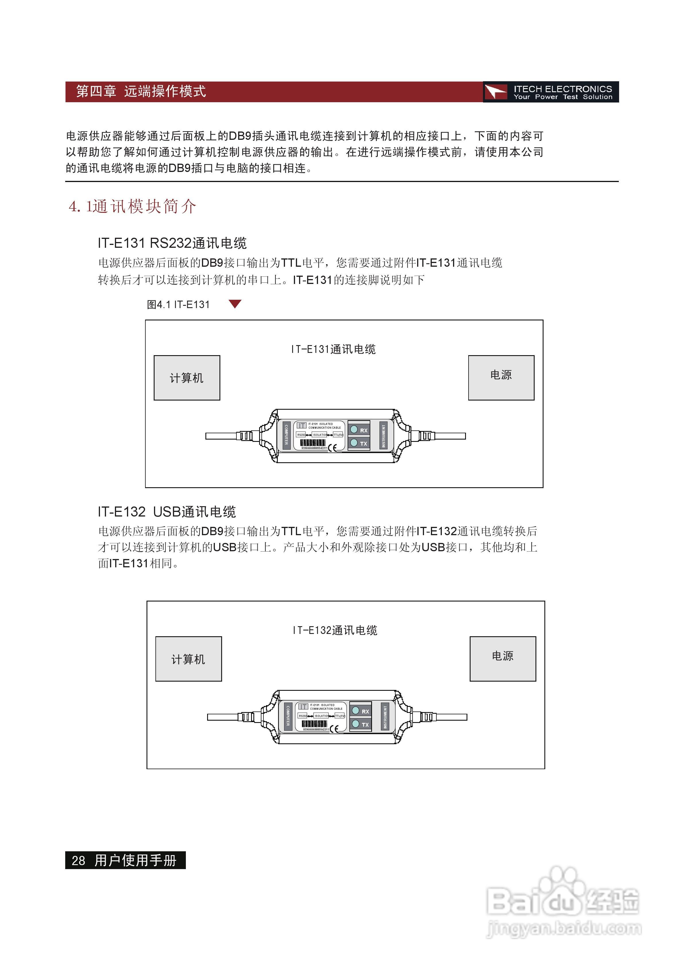 IT6120/50 系列电源用户使用手册:[3]