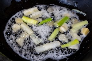 可乐鲜虾的制作