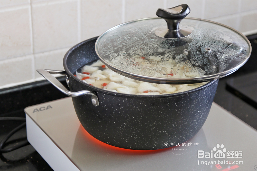 给对象做的猴头菇炖鸡汤