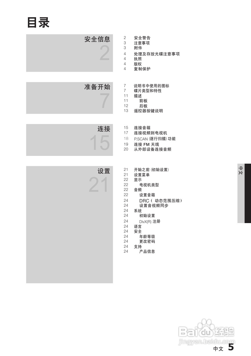 三星HT-C330家庭影院使用说明书:[1]